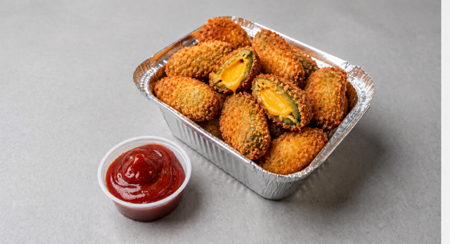 Jalapeño Poppers (5 Pieces).